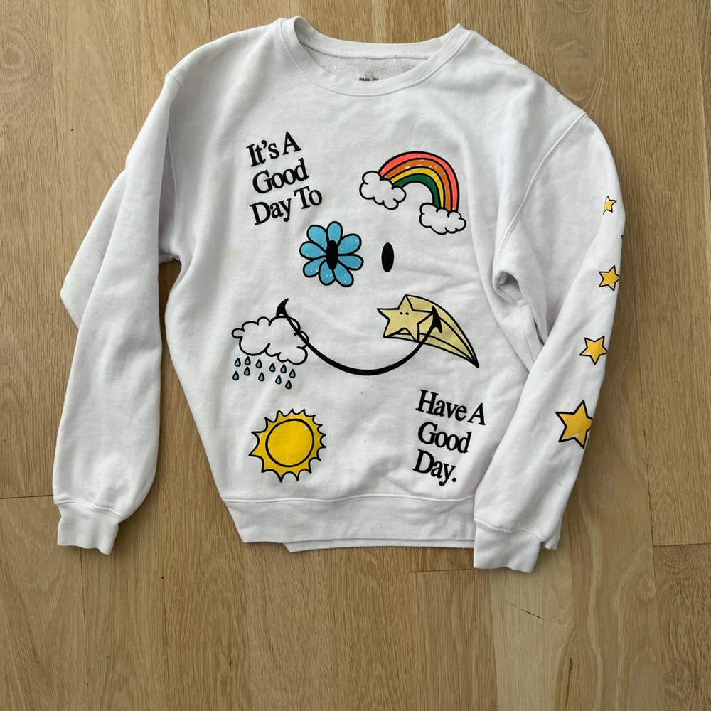 Smiley brand crewneck -size small